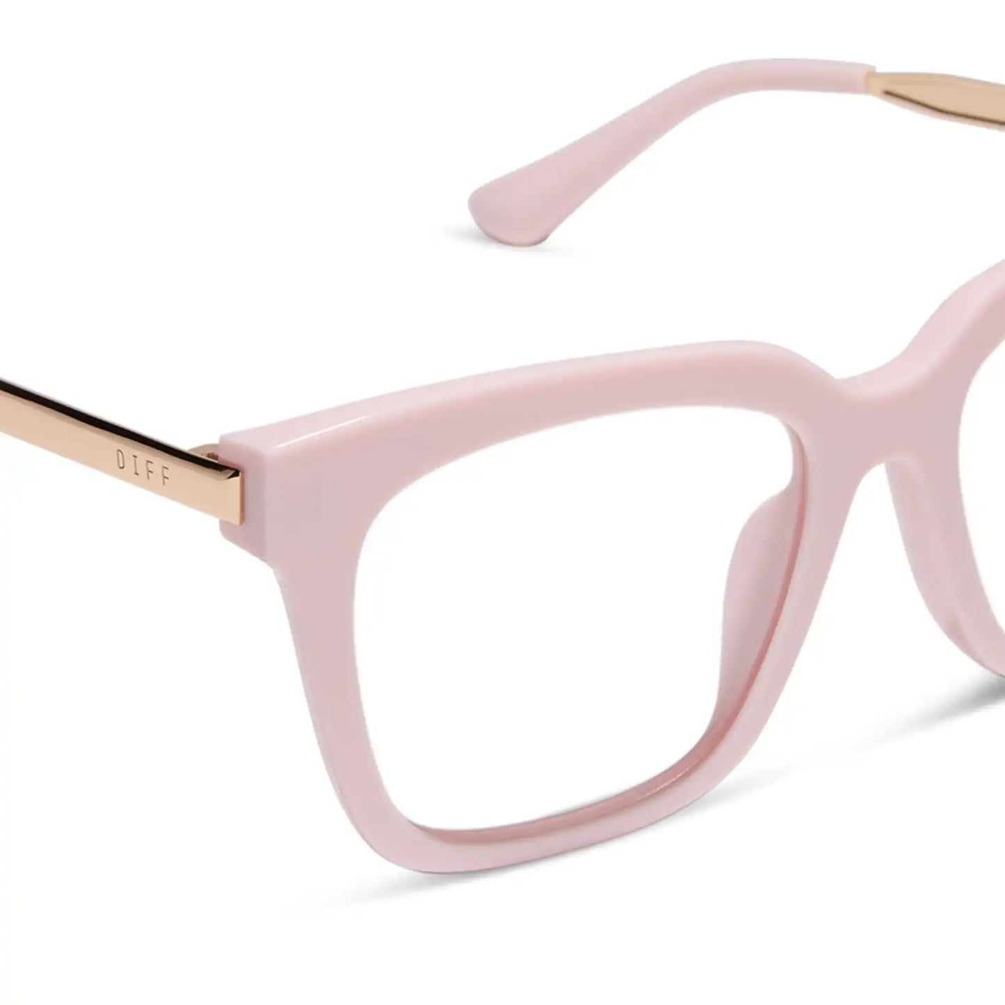 BELLA - POWDER PINK + GOLD + GLASSES