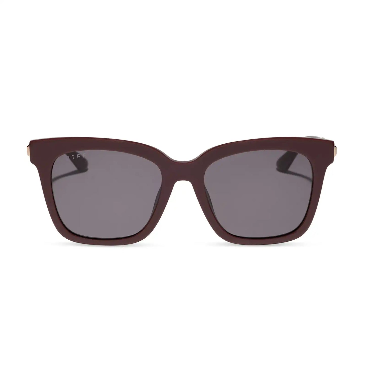 BELLA - RUGBY RED + GREY + SUNGLASSES
