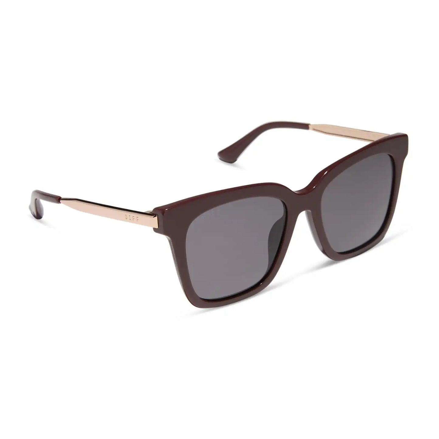 BELLA - RUGBY RED + GREY + SUNGLASSES
