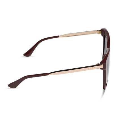 BELLA - RUGBY RED + GREY + SUNGLASSES
