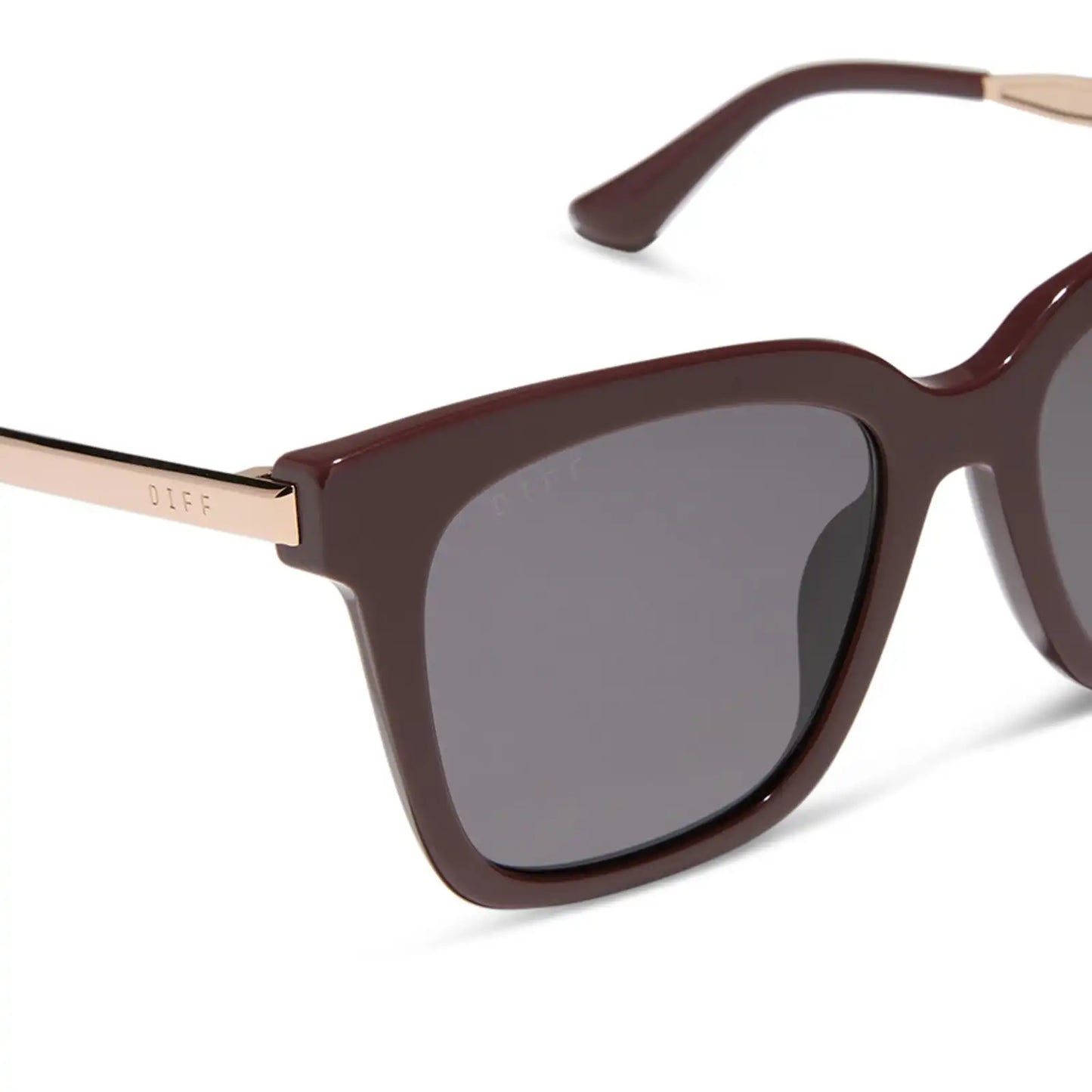 BELLA - RUGBY RED + GREY + SUNGLASSES