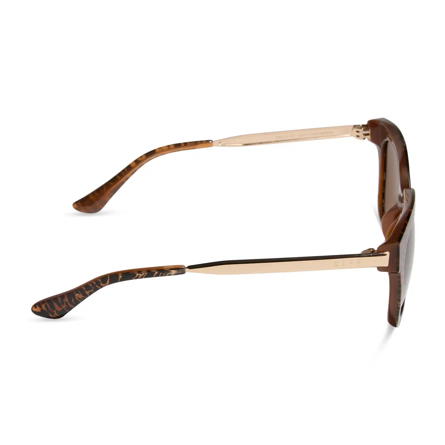 BELLA XS - ANIMAL + BROWN SUNGLASSES