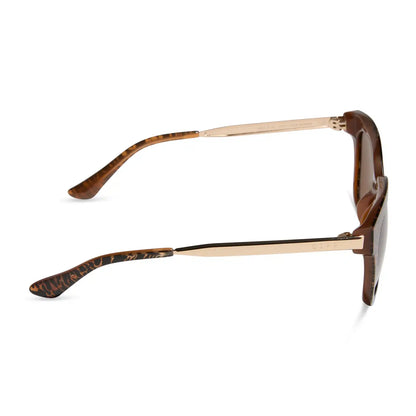 BELLA XS - ANIMAL + BROWN SUNGLASSES