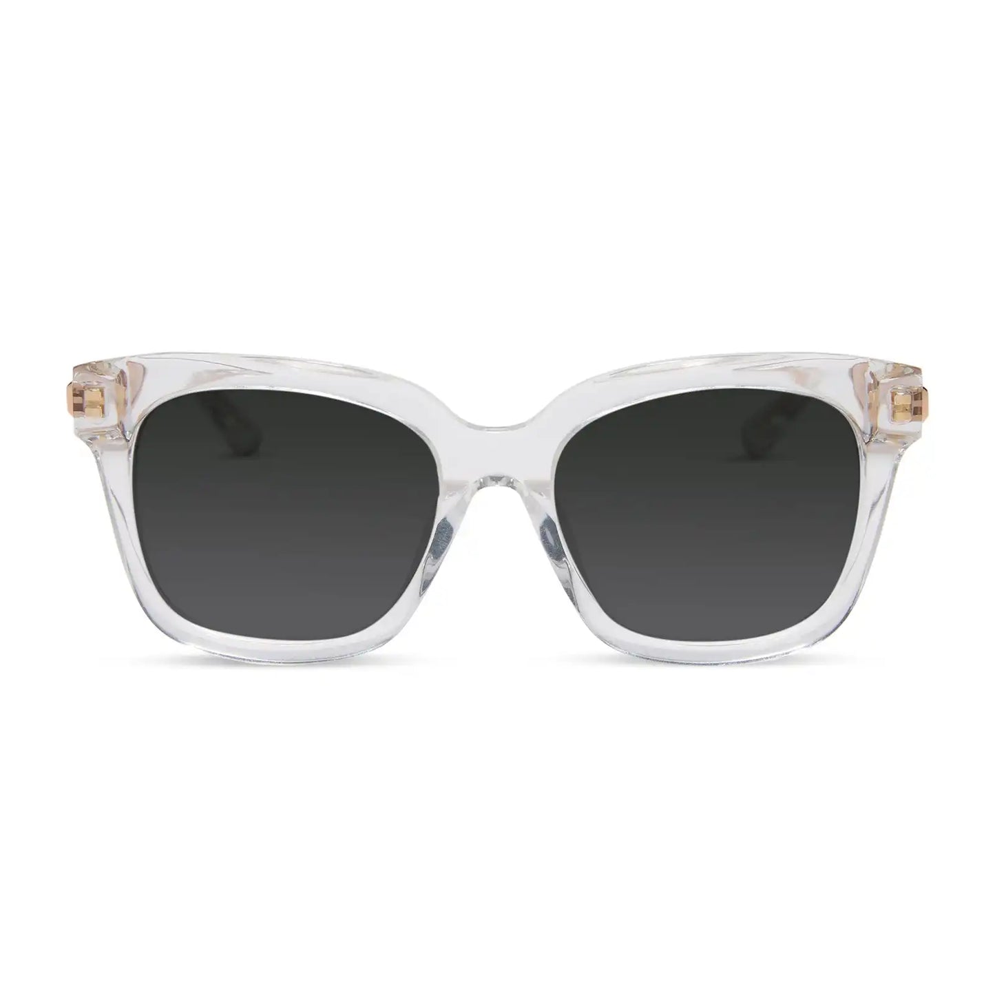 BELLA XS - CLEAR CRYSTAL + GOLD + GLASSES
