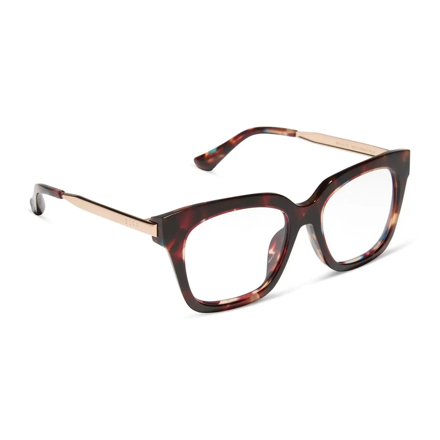BELLA XS - CONFETTI TORTOISE + GLASSES