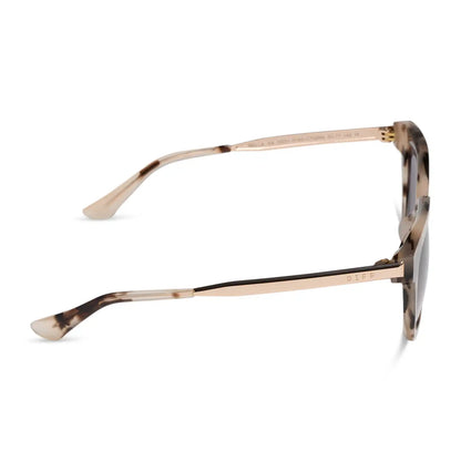 BELLA XS - CREAM TORTOISE + SOLID GREY SUNGLASSES