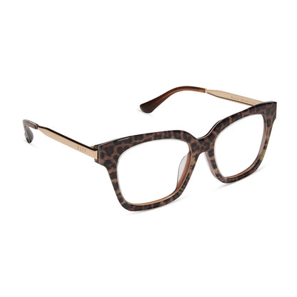 BELLA XS - LEOPARD TORTOISE + GLASSES