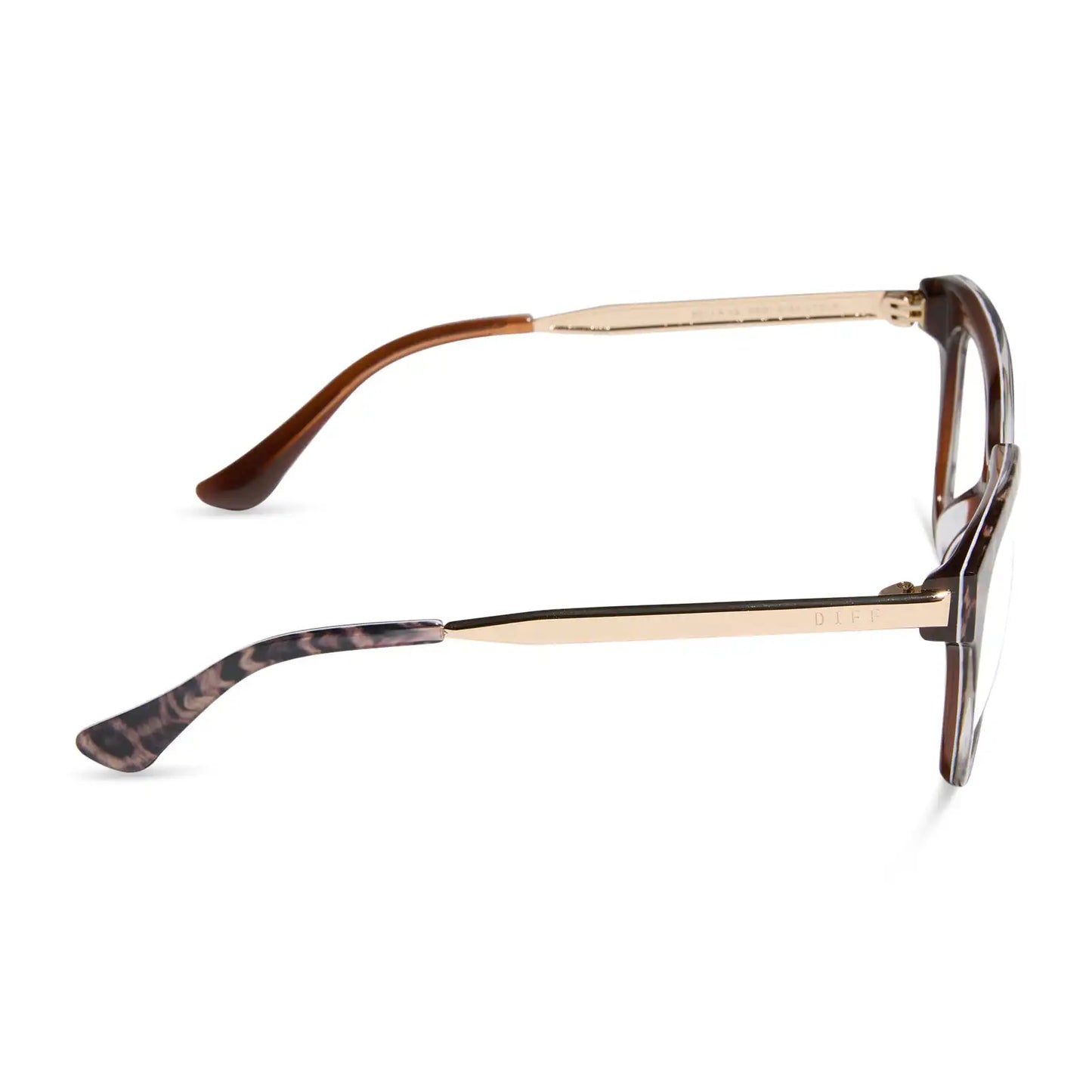 BELLA XS - LEOPARD TORTOISE + GLASSES