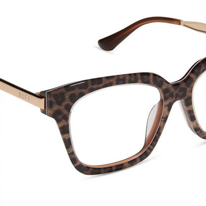 BELLA XS - LEOPARD TORTOISE + GLASSES