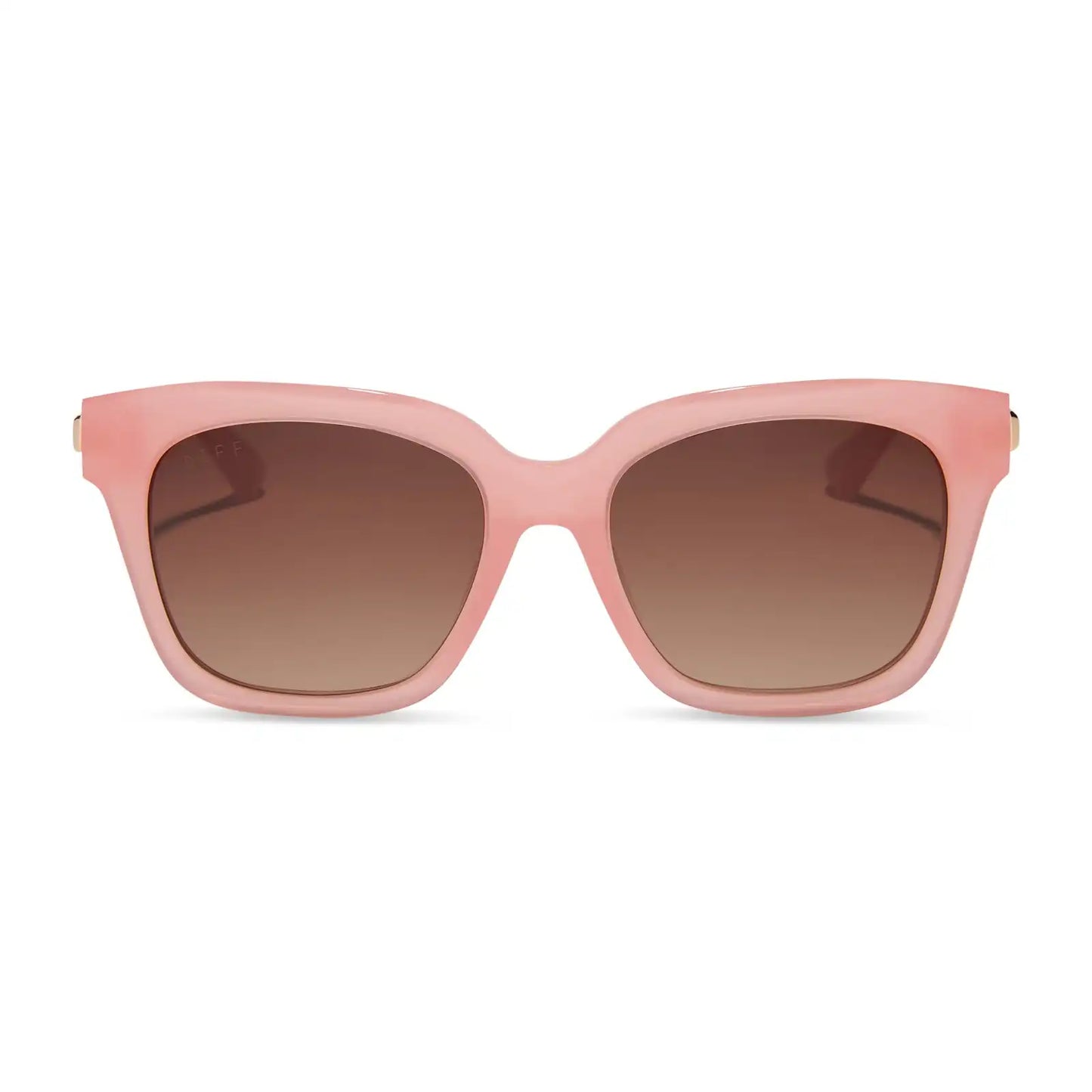BELLA XS - PEACH + BROWN + POLARIZED SUNGLASSES