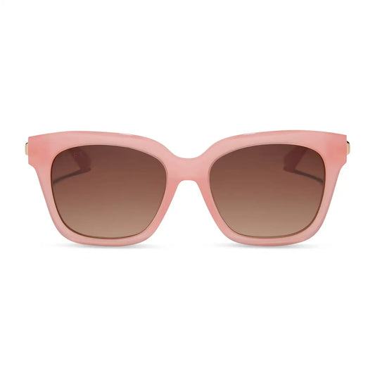 BELLA XS - PEACH + BROWN + POLARIZED SUNGLASSES