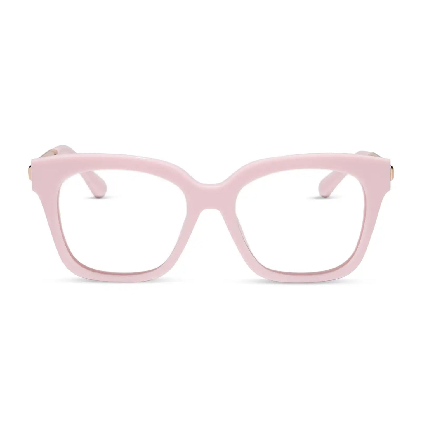 BELLA XS - POWDER PINK + GOLD + GLASSES