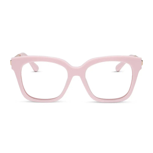 BELLA XS - POWDER PINK + GOLD + GLASSES