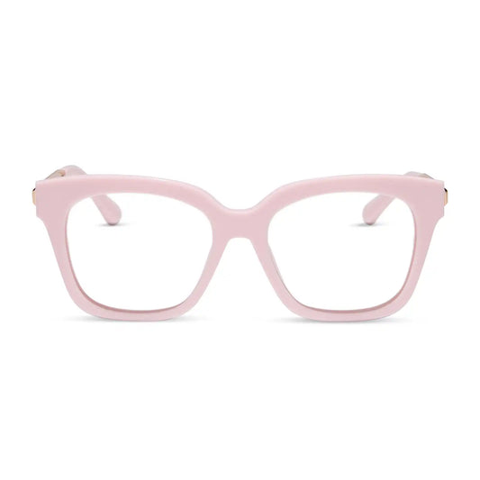 BELLA XS - POWDER PINK + GOLD + GLASSES