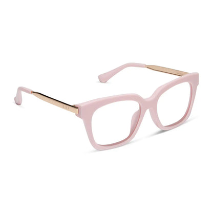 BELLA XS - POWDER PINK + GOLD + GLASSES