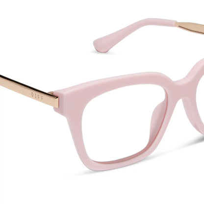 BELLA XS - POWDER PINK + GOLD + GLASSES
