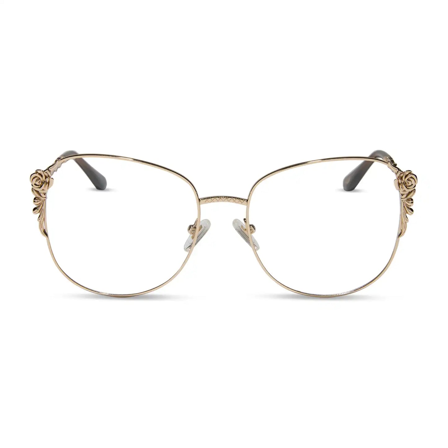 BELLE - GOLD + GLASSES