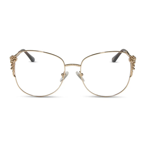 BELLE - GOLD + GLASSES