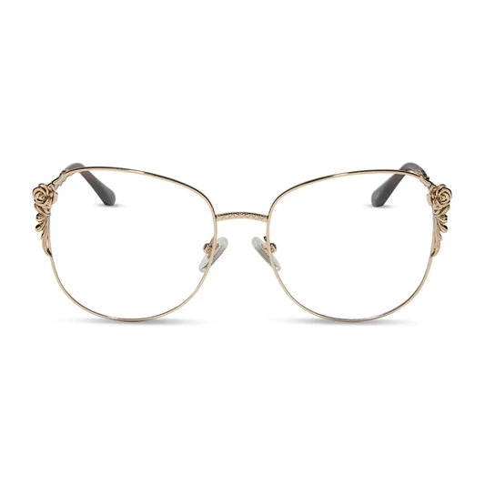 BELLE - GOLD + GLASSES