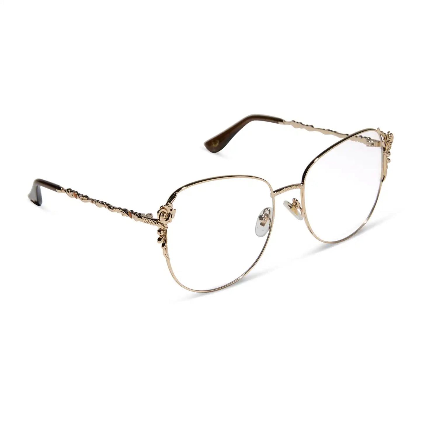 BELLE - GOLD + GLASSES