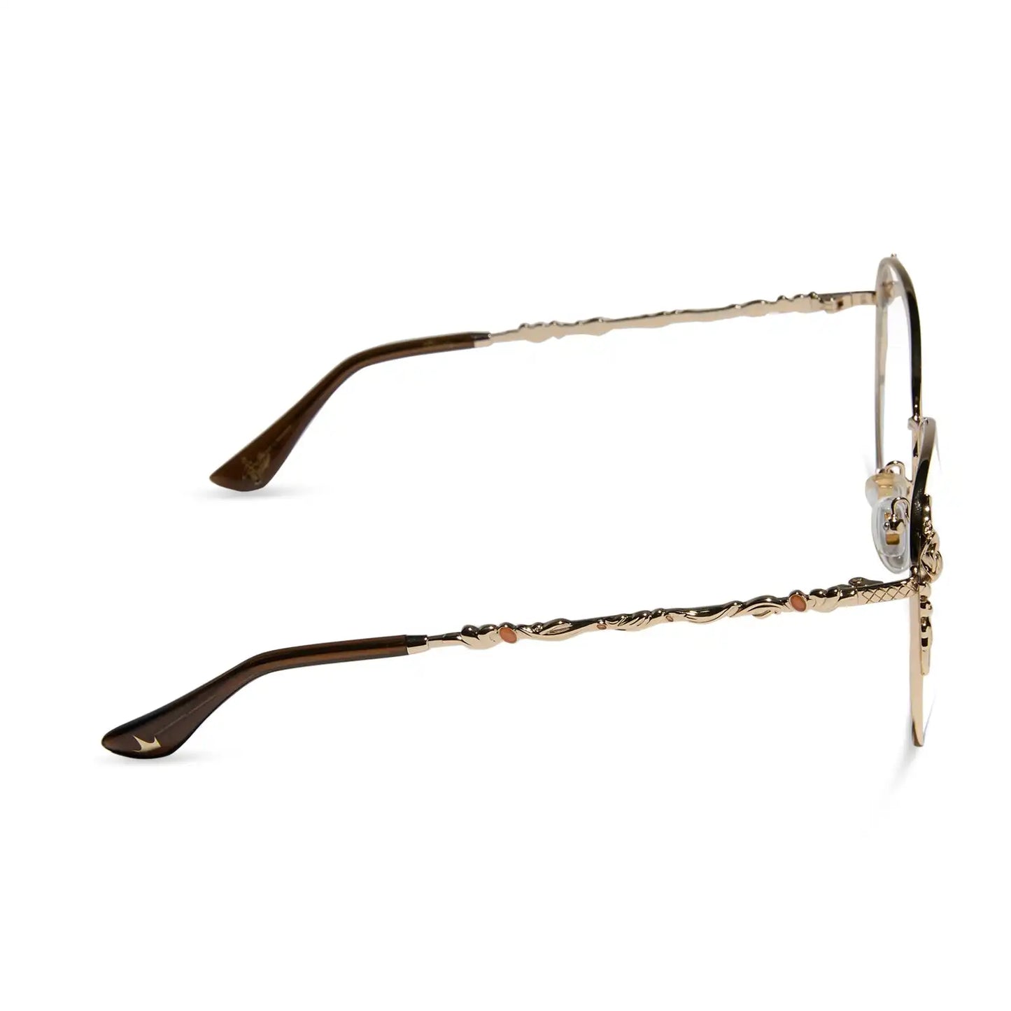 BELLE - GOLD + GLASSES