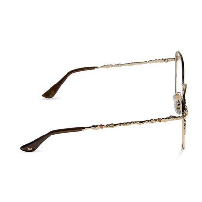 BELLE - GOLD + GLASSES