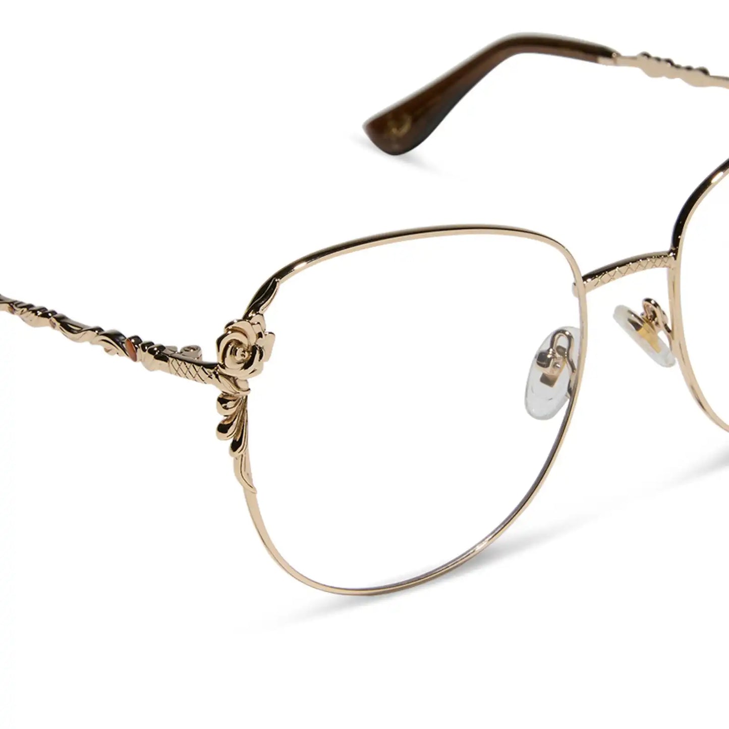 BELLE - GOLD + GLASSES