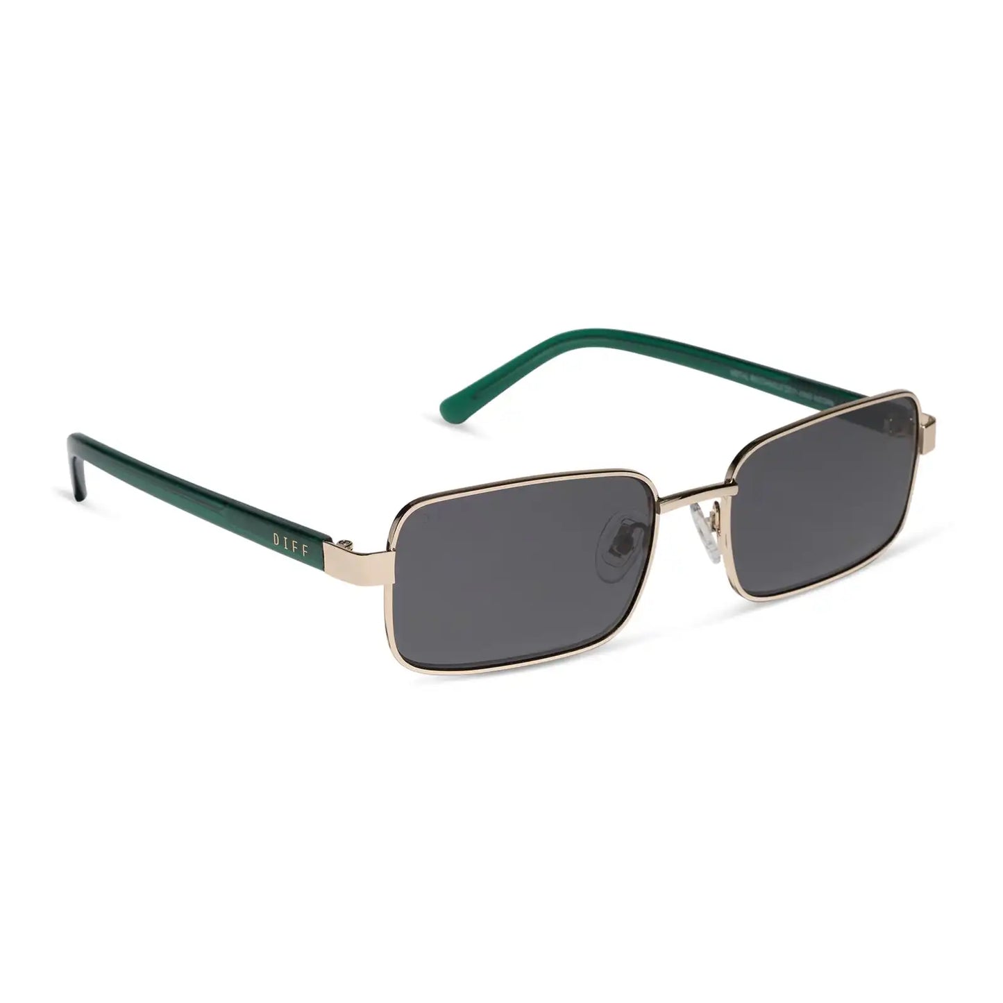 BENNY - GOLD + DEEP GREEN + GREY + SUNGLASSES