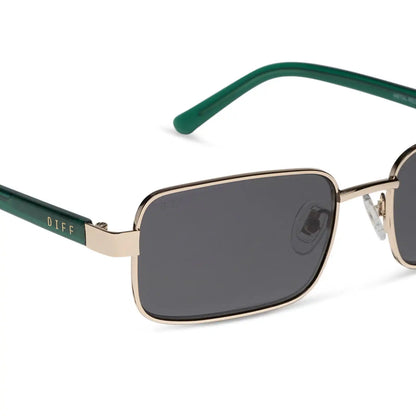 BENNY - GOLD + DEEP GREEN + GREY + SUNGLASSES