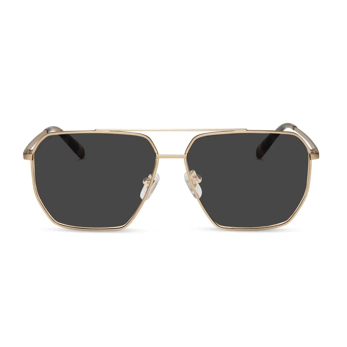 BERKELY - BRUSHED GOLD + GLASSES
