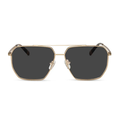 BERKELY - BRUSHED GOLD + GLASSES