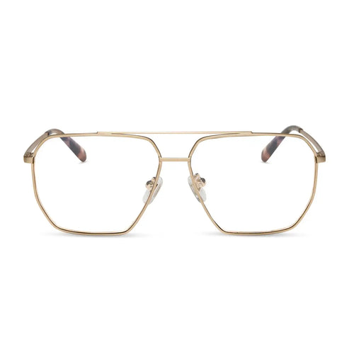 BERKELY - BRUSHED GOLD + GLASSES