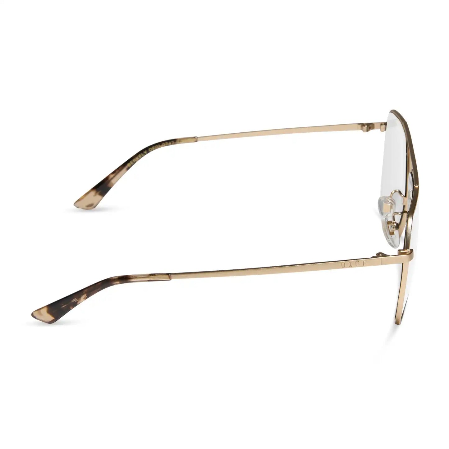BERKELY - BRUSHED GOLD + GLASSES