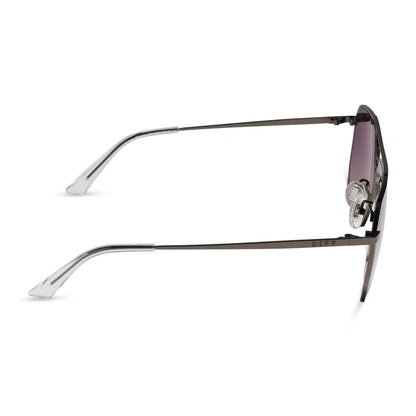 BERKELY - GUNMETAL + SLATE GRADIENT FLASH + POLARIZED SUNGLASSES