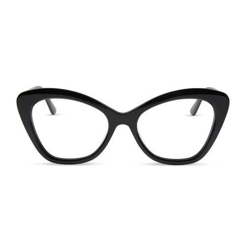 BETTY - BLACK + GLASSES