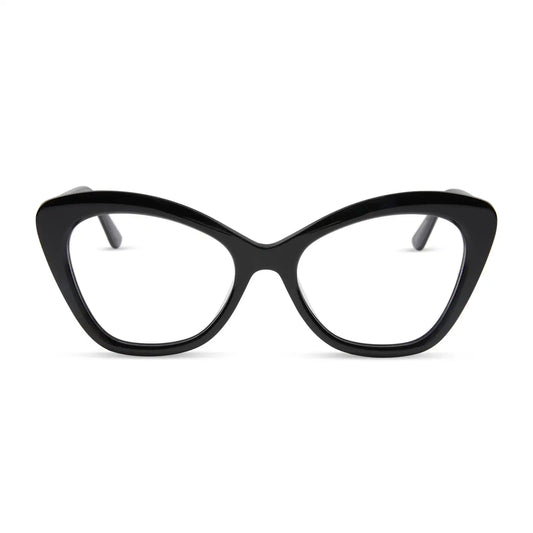 BETTY - BLACK + GLASSES