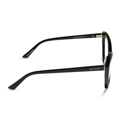 BETTY - BLACK + GLASSES
