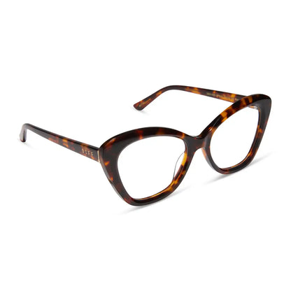 BETTY - RICH TORTOISE + GLASSES