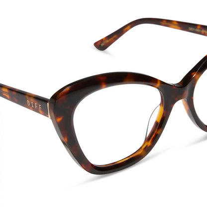 BETTY - RICH TORTOISE + GLASSES