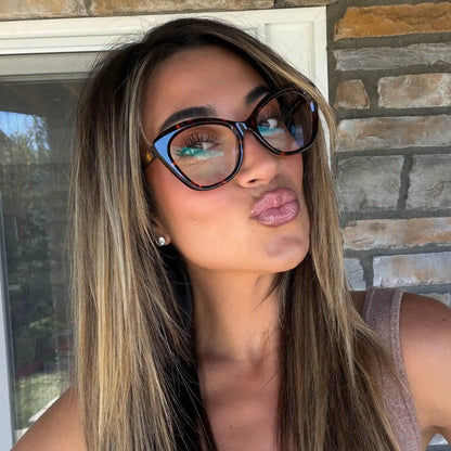 BETTY - RICH TORTOISE + GLASSES