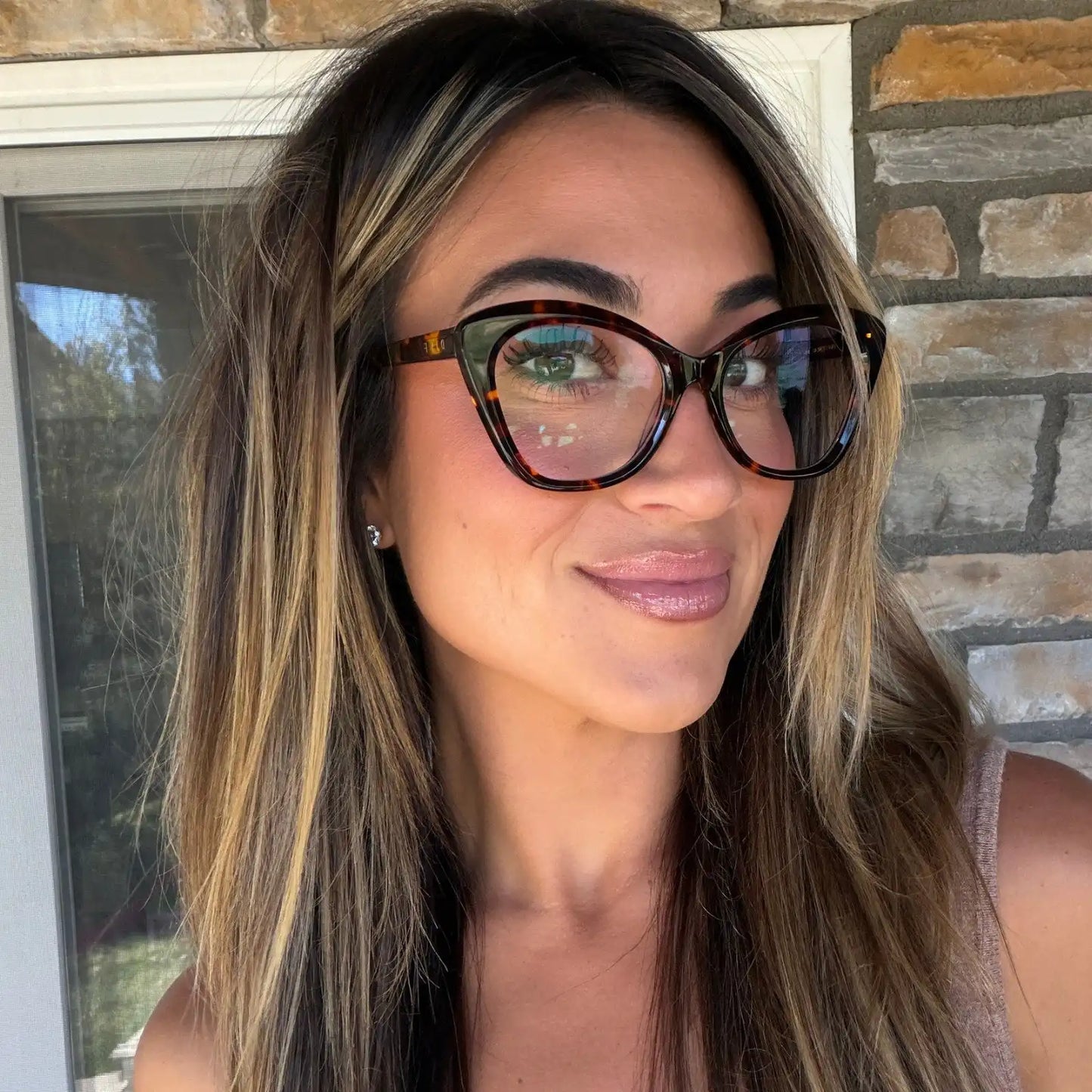 BETTY - RICH TORTOISE + GLASSES