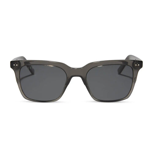 BILLIE - BLACK SMOKE CRYSTAL + GREY + POLARIZED SUNGLASSES