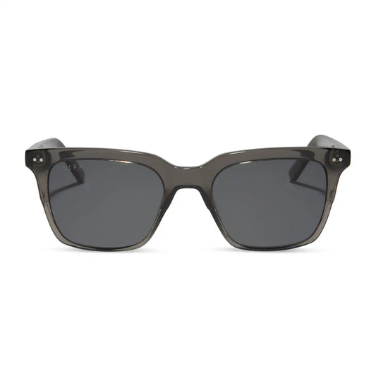 BILLIE - BLACK SMOKE CRYSTAL + GREY + POLARIZED SUNGLASSES