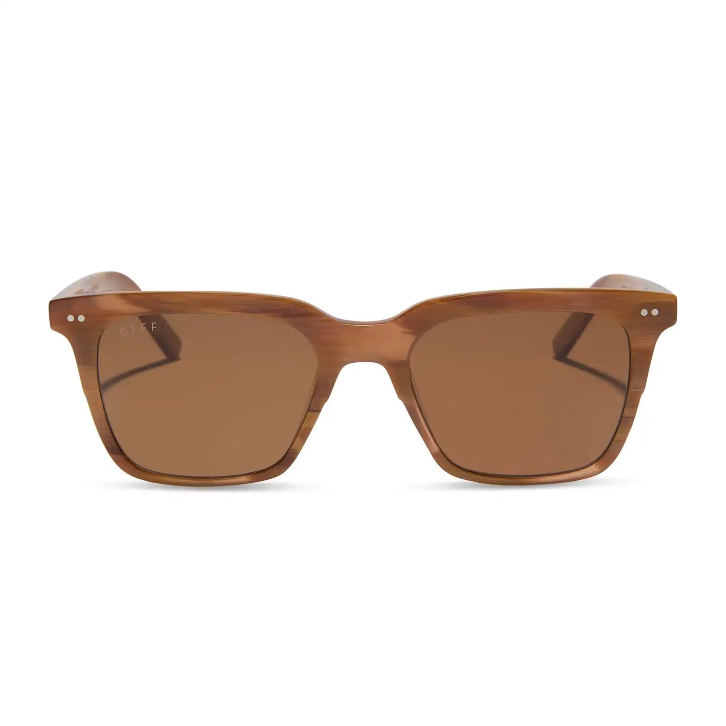 BILLIE - LONGHORN + BROWN + POLARIZED SUNGLASSES
