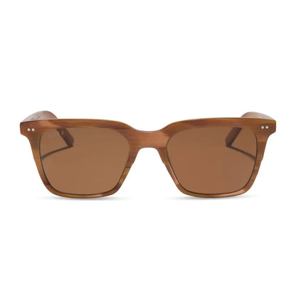 BILLIE - LONGHORN + BROWN + POLARIZED SUNGLASSES