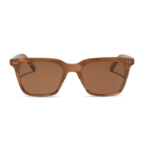 BILLIE - LONGHORN + BROWN + POLARIZED SUNGLASSES