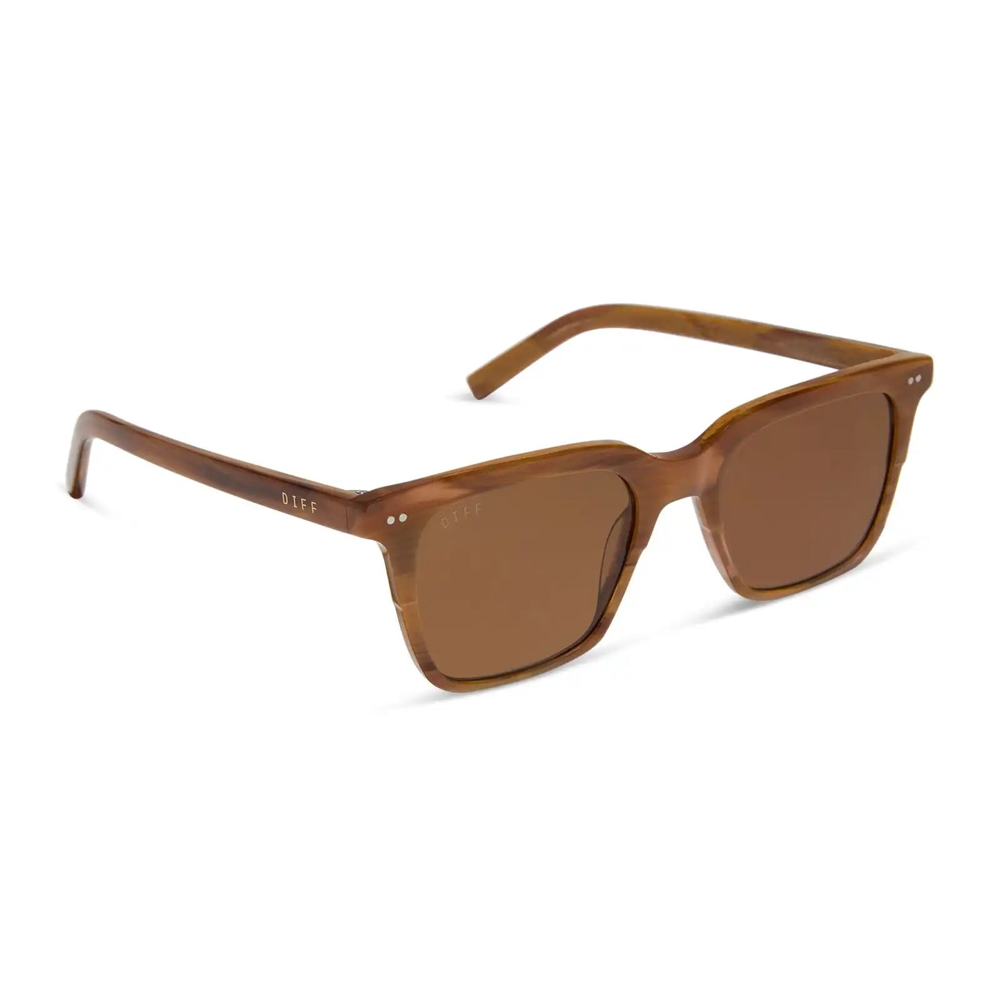 BILLIE - LONGHORN + BROWN + POLARIZED SUNGLASSES