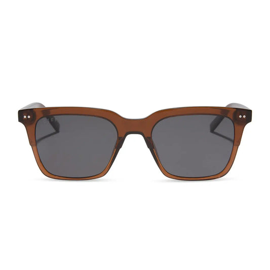 BILLIE - WHISKEY + GREY POLARIZED SUNGLASSES
