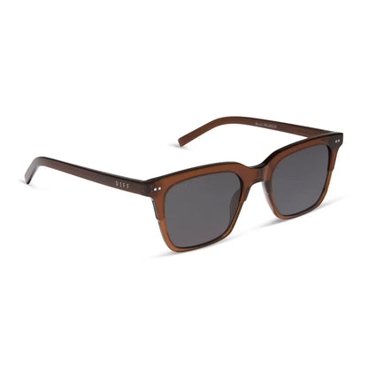 BILLIE - WHISKEY + GREY POLARIZED SUNGLASSES