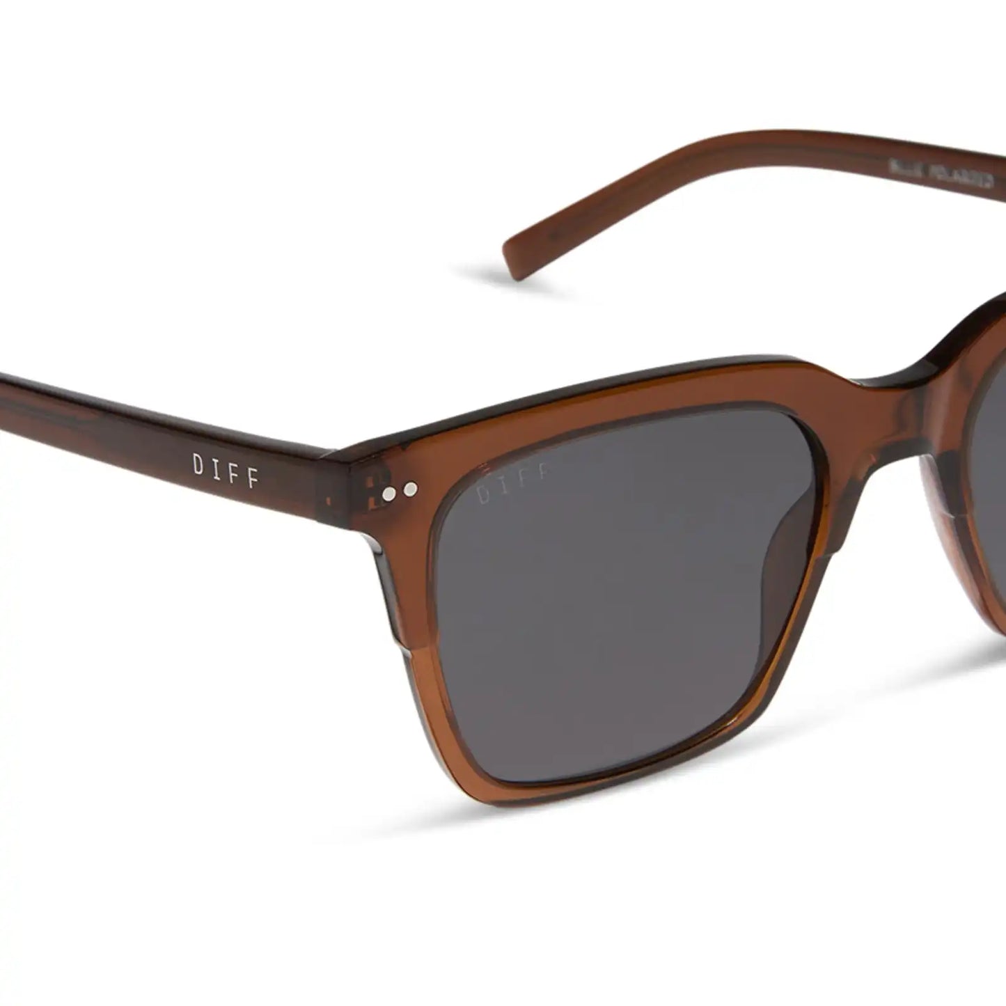 BILLIE - WHISKEY + GREY POLARIZED SUNGLASSES